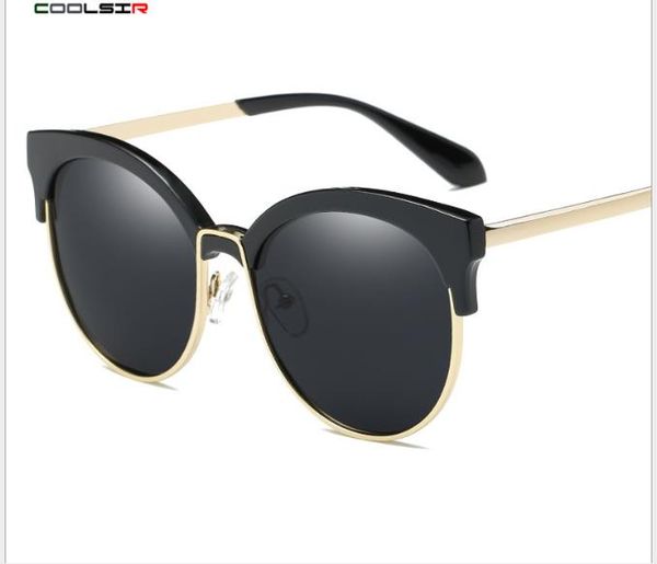 polarized sunglasses for men and women dazzling sunglasses driving glasses 8678 fashion glasses, White;black