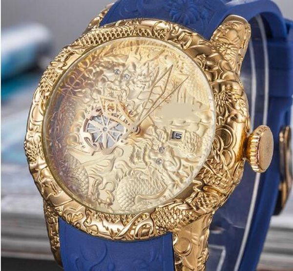 В НАЛИЧИИ INVICTA Китайский Стиль Дракона Розовое Золото Наручные Часы Спидвей Хронограф Резиновые Часы Бесплатная Доставка
В НАЛИЧИИ INVICTA Китайский Стиль Дракона Розовое Золото Наручные Часы Спидвей Хронограф Резиновые Часы Бесплатная Доставка