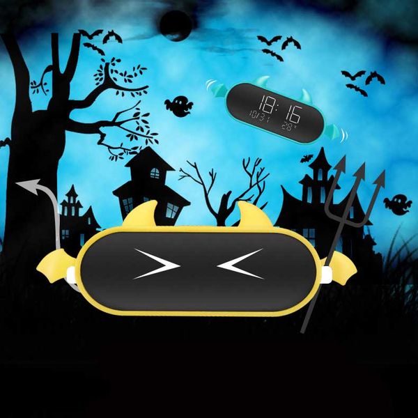 multifunctional electronic clock childlike little devil digital clock usb charging temperature display alarm
multifunctional electronic clock childlike little devil digital clock usb charging temperature display alarm