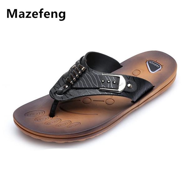 mazefeng 2018 summer shoes male flip flops beach shoes non-slip men casual slippers outdoor men flip flops, Black
mazefeng 2018 summer shoes male flip flops beach shoes non-slip men casual slippers outdoor men flip flops, Black