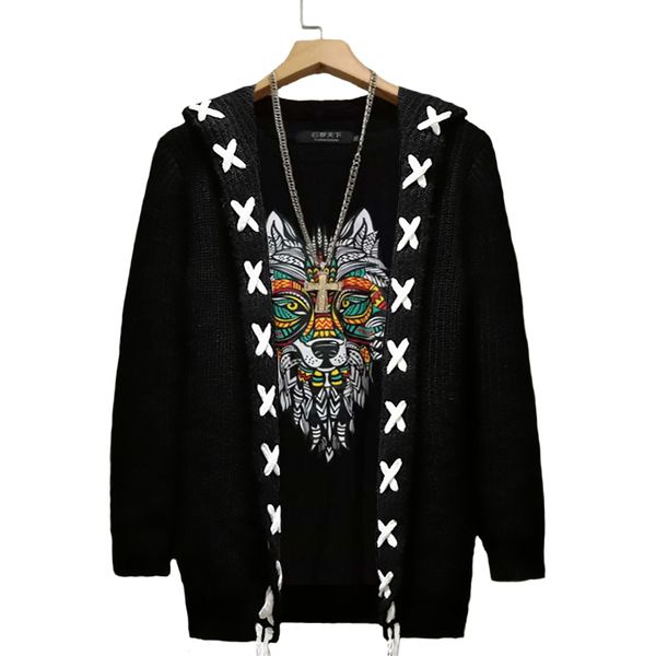 men plus size sweater 7xl 8xl 9xl autumn winter knitted solid men sweaters pullover casual loose sweater jumper male outwear, White;black
men plus size sweater 7xl 8xl 9xl autumn winter knitted solid men sweaters pullover casual loose sweater jumper male outwear, White;black