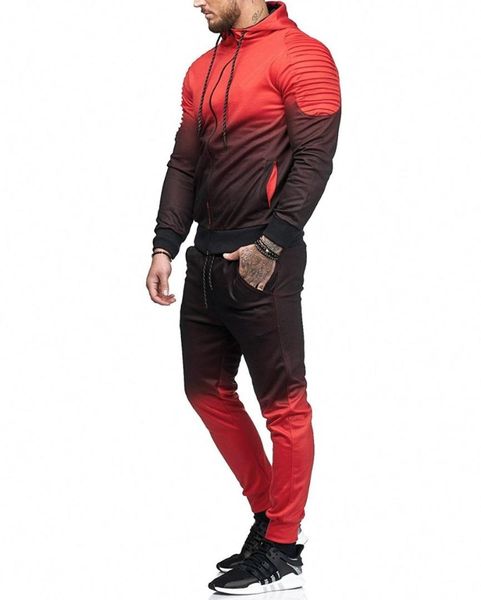 zogaa fall winter warm men two pieces tracksuit outdoor casual gradient long sleeve hoodies ankle-length pant set s-xxl, Gray
zogaa fall winter warm men two pieces tracksuit outdoor casual gradient long sleeve hoodies ankle-length pant set s-xxl, Gray