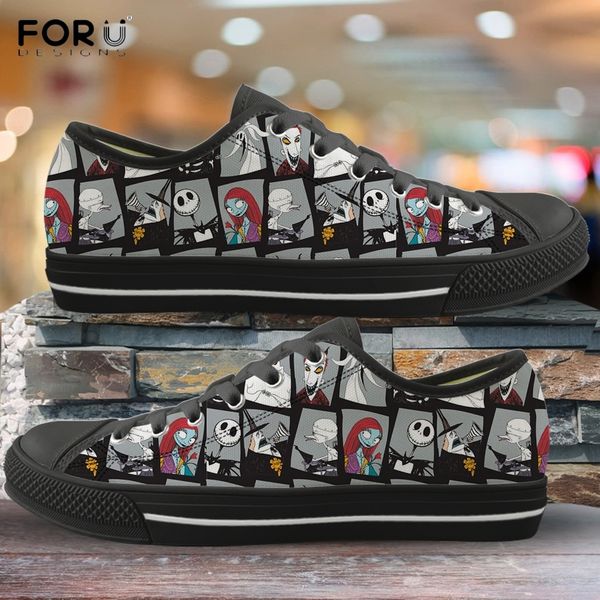 forudesigns the nightmare before christmas pattern woman low canvas spring/autumn sneakers women light ladies shoes mx200425, Black
forudesigns the nightmare before christmas pattern woman low canvas spring/autumn sneakers women light ladies shoes mx200425, Black