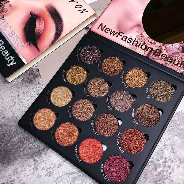 16 colors high pigment professional makeup eyeshadow palette kit whole shimmer eye shadow palette smoky makeup shinny
16 colors high pigment professional makeup eyeshadow palette kit whole shimmer eye shadow palette smoky makeup shinny