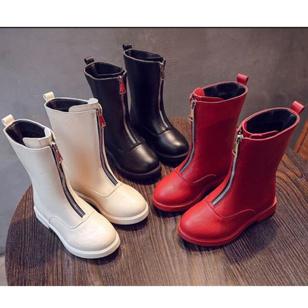 2019 winter children' leather high boots girls' shoes warm leather boots in the tube korean children' shoes snow, Black;grey
2019 winter children' leather high boots girls' shoes warm leather boots in the tube korean children' shoes snow, Black;grey