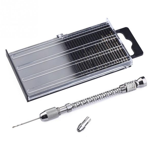 portable mini hand drill tool durable micro model with 20pcs drill bits pin vise craft jewelry portable durable hand
portable mini hand drill tool durable micro model with 20pcs drill bits pin vise craft jewelry portable durable hand