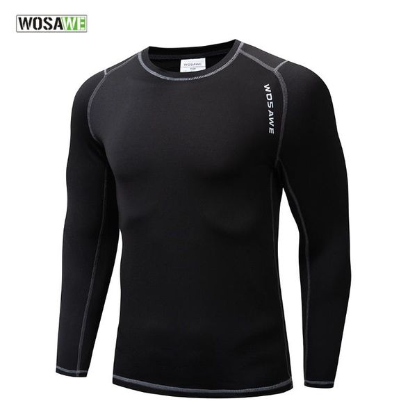 wosawe mens cycling jersey long sleeve undershirt base layer sweatshirt bicycle bike running jersey breathable skin tight, Black;red
wosawe mens cycling jersey long sleeve undershirt base layer sweatshirt bicycle bike running jersey breathable skin tight, Black;red