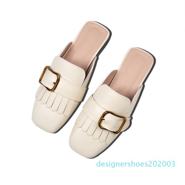 tassel metal square buckle slippers women outdoor breathable leather mules woman autumn low heel slides woman mules shoes d03, Black
tassel metal square buckle slippers women outdoor breathable leather mules woman autumn low heel slides woman mules shoes d03, Black