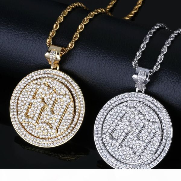 designer jewelry zircon pendant necklace rapper 69 number circles rotatable necklace simple for fashion, Silver
designer jewelry zircon pendant necklace rapper 69 number circles rotatable necklace simple for fashion, Silver