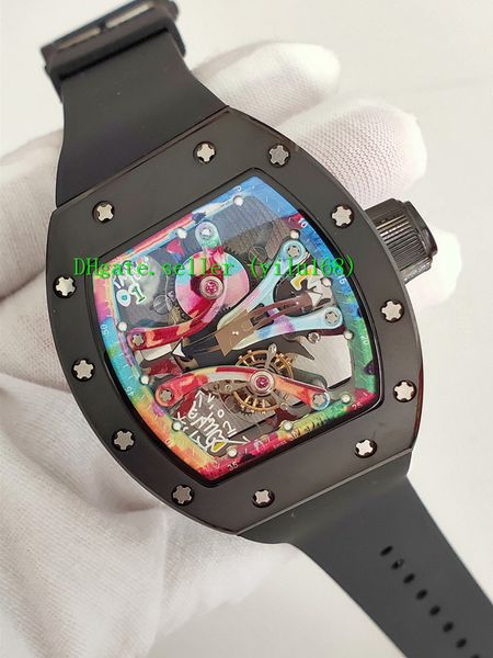 selling new mens watch r 68-01 kongo graffiti color hollow mechanical black stainless steel case rubber strap mens wristwatch, Slivery;brown
selling new mens watch r 68-01 kongo graffiti color hollow mechanical black stainless steel case rubber strap mens wristwatch, Slivery;brown