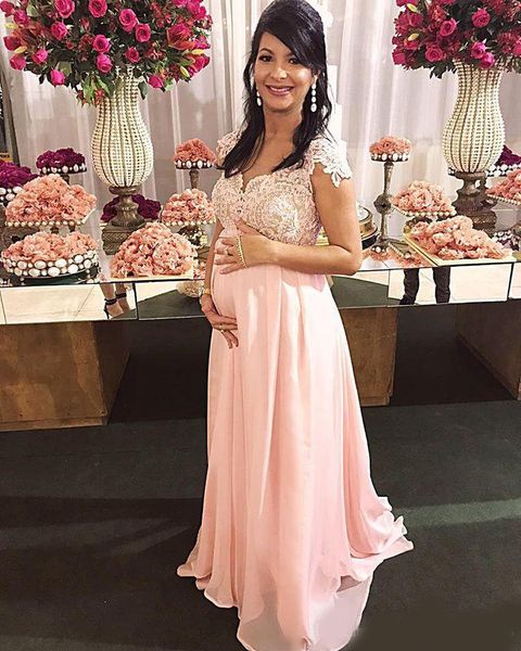 2020 maternity prom dresses lace portrait neckline plus size evening party gowns with beaded sash bow pregnant dress formal occasion, Black
2020 maternity prom dresses lace portrait neckline plus size evening party gowns with beaded sash bow pregnant dress formal occasion, Black