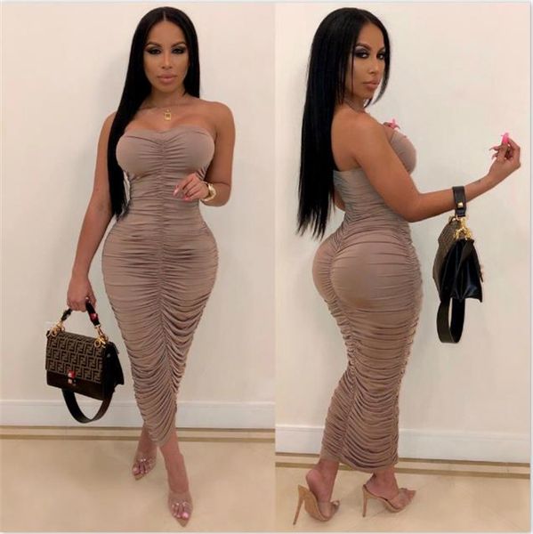 womens designer strapless bodycon dresses irregular ruched long dress summer fashion casual club party women clothing, Black;gray
womens designer strapless bodycon dresses irregular ruched long dress summer fashion casual club party women clothing, Black;gray