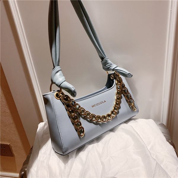 female 2020 all-match portable chain shoulder armpit bag magic foreign style magic stick bag, White
female 2020 all-match portable chain shoulder armpit bag magic foreign style magic stick bag, White