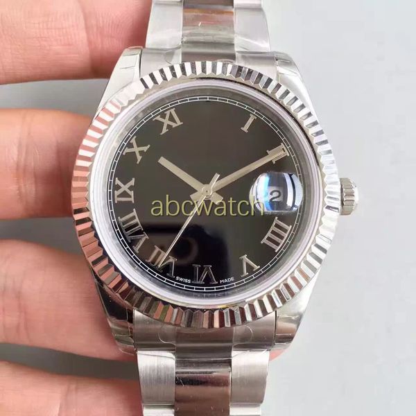 luxury new automatic mechanical movement just series 41mm stainless steel outer ring roman numerals black dial sapphire glass, Slivery;brown
luxury new automatic mechanical movement just series 41mm stainless steel outer ring roman numerals black dial sapphire glass, Slivery;brown