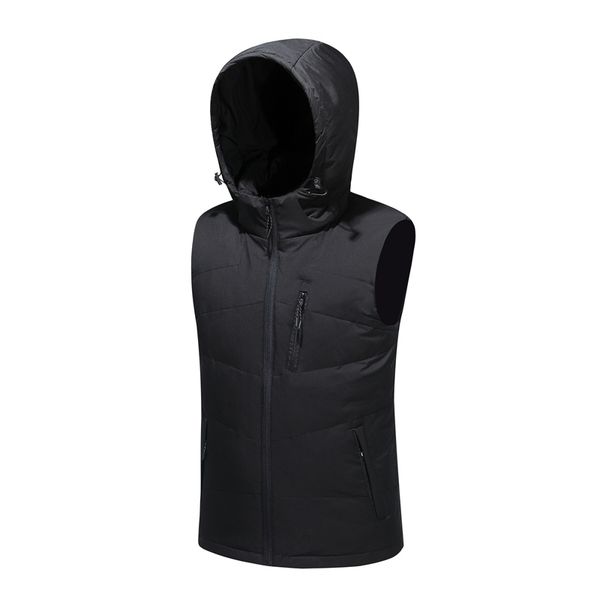 new arrival men sleeveless jacket winter ultralight 90% white duck down vest male slim vest, Black
new arrival men sleeveless jacket winter ultralight 90% white duck down vest male slim vest, Black