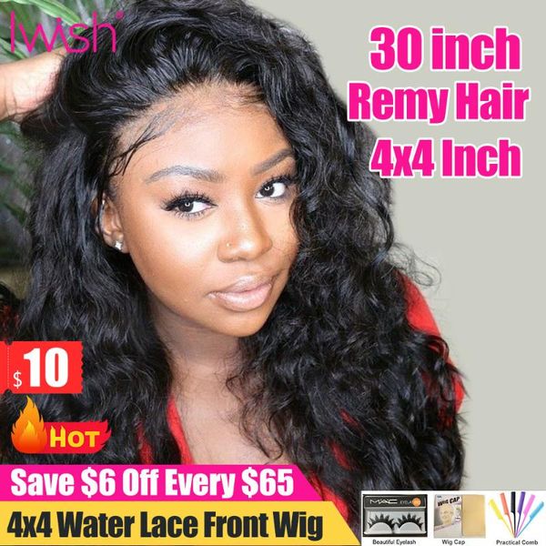 30 inch afro 4x4 water wave closure wig 150% peruvian remy lace front human hair wigs for black women pre plucked bleach knots, Black;brown
30 inch afro 4x4 water wave closure wig 150% peruvian remy lace front human hair wigs for black women pre plucked bleach knots, Black;brown