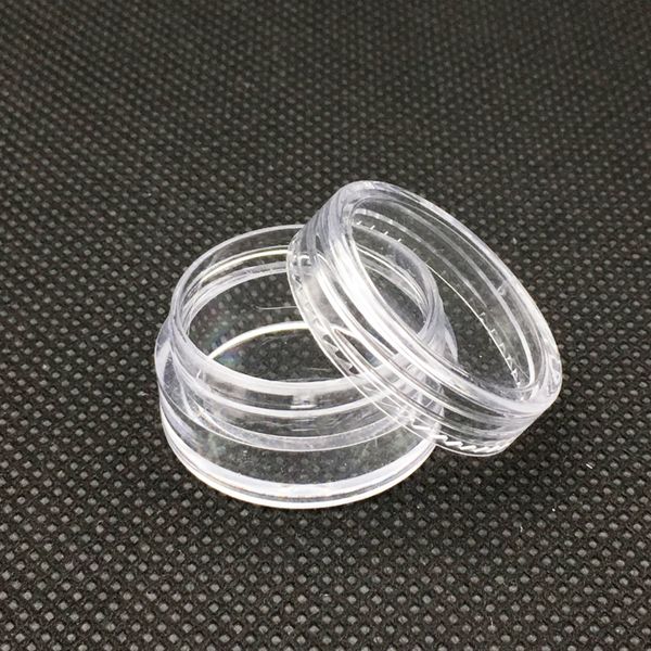 5g/5ml clear round cosmetic pot jars lip balm containers with black clear white screw cap lids and small tiny 5g bottle
5g/5ml clear round cosmetic pot jars lip balm containers with black clear white screw cap lids and small tiny 5g bottle