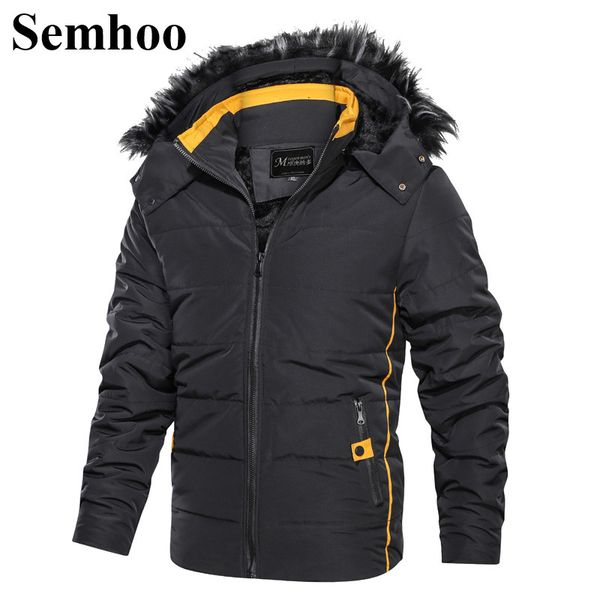 2019 winter new men's thick warm cotton coat casual hooded simple solid color windproof men's parkas jacket large size l---3xl, Black
2019 winter new men's thick warm cotton coat casual hooded simple solid color windproof men's parkas jacket large size l---3xl, Black