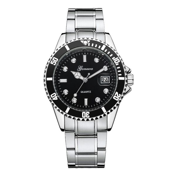 simple women men quartz watch stainless steel band strap business wristwatch with calendar, Slivery;brown
simple women men quartz watch stainless steel band strap business wristwatch with calendar, Slivery;brown