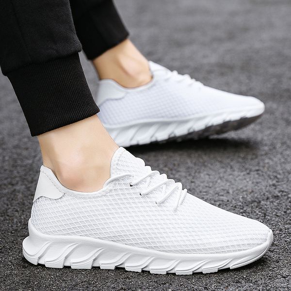 vogue nice men shoes summer vulcanized shoes sneakers breathable casual fashion lace up mens mesh flats sneakers, Black
vogue nice men shoes summer vulcanized shoes sneakers breathable casual fashion lace up mens mesh flats sneakers, Black