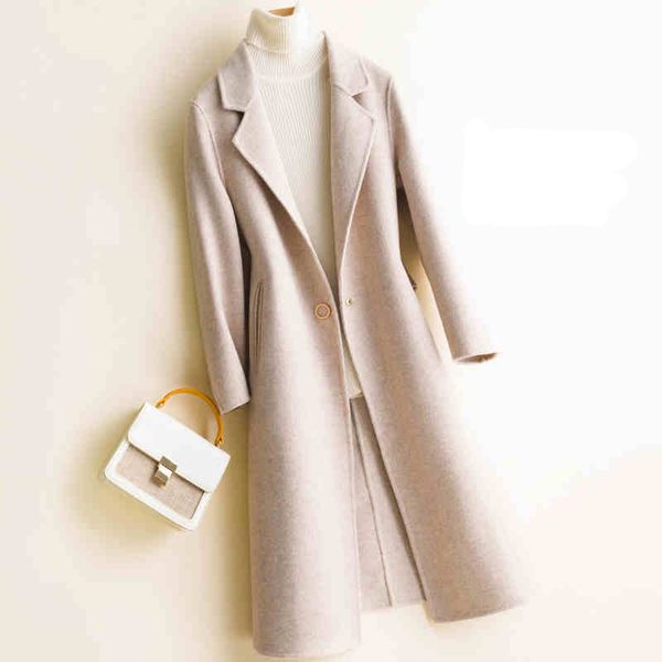 korean style modish slim long soft wool winter coat women casual fashion womens coats ladies female clothes fall 2019, Black
korean style modish slim long soft wool winter coat women casual fashion womens coats ladies female clothes fall 2019, Black