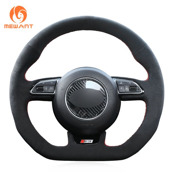 mewant black suede car steering wheel cover for a5 a7 5 7 s3 s4 2013-2015 2016 s5 2013 2014-2017 s6 2013 s7 sq5
mewant black suede car steering wheel cover for a5 a7 5 7 s3 s4 2013-2015 2016 s5 2013 2014-2017 s6 2013 s7 sq5