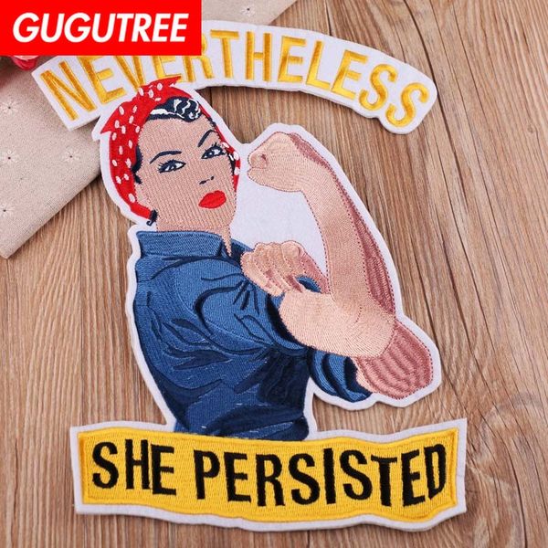 gugutree embroidery big woman patch animal cartoon patches badges applique patches for clothing fd-46, Black
gugutree embroidery big woman patch animal cartoon patches badges applique patches for clothing fd-46, Black