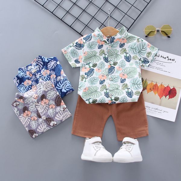 summer toddler baby boy clothes leaves print shirt short pants 2pcs outfits casual boys summer clothes, White
summer toddler baby boy clothes leaves print shirt short pants 2pcs outfits casual boys summer clothes, White