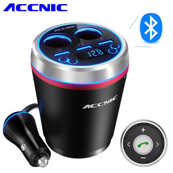 accnic c1 3.5a 3 usb car fm transmitter car cigarette lighter mp3 player adapter hands wireless bluetooth radio fm receiver
accnic c1 3.5a 3 usb car fm transmitter car cigarette lighter mp3 player adapter hands wireless bluetooth radio fm receiver