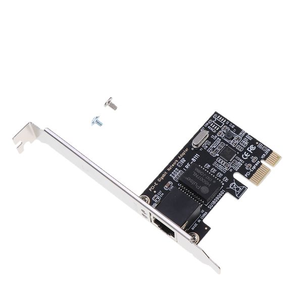 single port gigabit ethernet nic pci e network adapter card for computer
single port gigabit ethernet nic pci e network adapter card for computer
