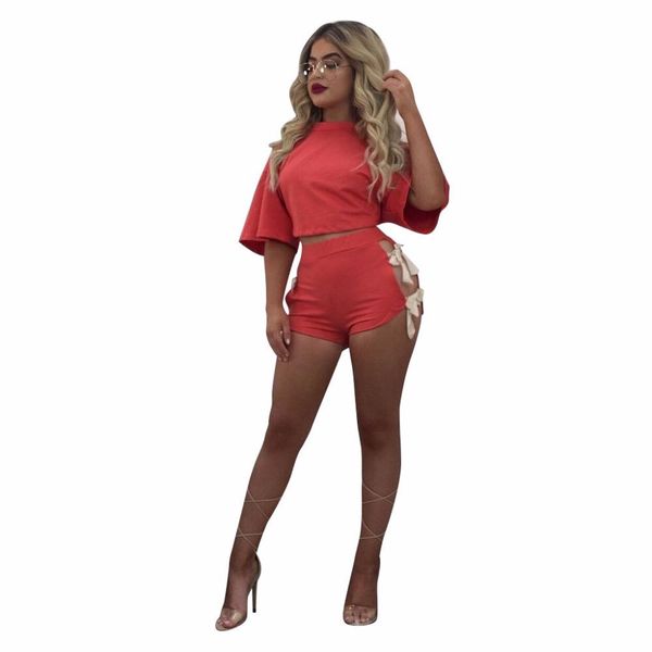 fashion cotton two pieces set women loose tracksuit club wear lace up crop and pants 2 piece set female fitness, Gray
fashion cotton two pieces set women loose tracksuit club wear lace up crop and pants 2 piece set female fitness, Gray