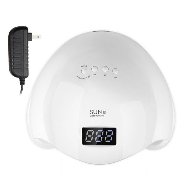 48w uv 24 led lamp nail dryer auto sensor lcd display machine gel polish curing 10s/30s/60s/99s timer nail art tools eu/us plug, Silver
48w uv 24 led lamp nail dryer auto sensor lcd display machine gel polish curing 10s/30s/60s/99s timer nail art tools eu/us plug, Silver