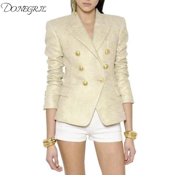 2019 stylish designer blazer for women double breasted lion buttons gold painting blazer jacket plus size s-3xl, White;black
2019 stylish designer blazer for women double breasted lion buttons gold painting blazer jacket plus size s-3xl, White;black