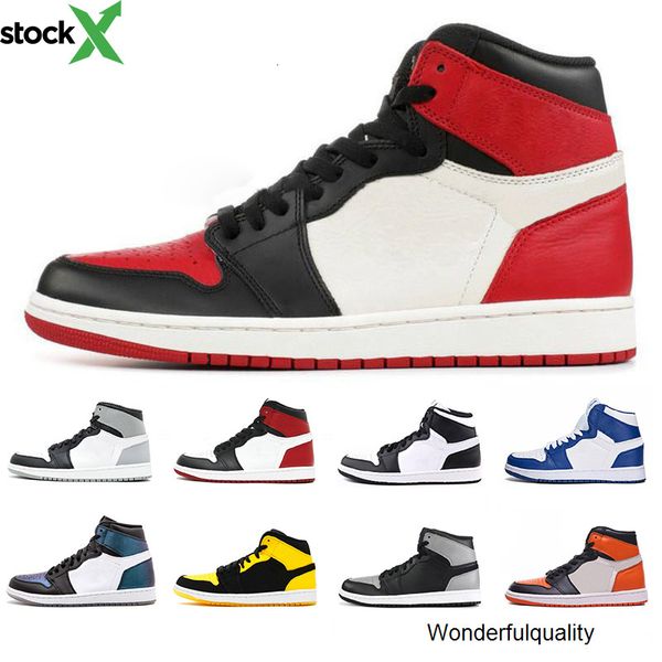 1 new high og bred toe chicago game royal jordon basketball shoes men 1s 3 shattered backboard shadow multicolor sneakers size 7-12
1 new high og bred toe chicago game royal jordon basketball shoes men 1s 3 shattered backboard shadow multicolor sneakers size 7-12