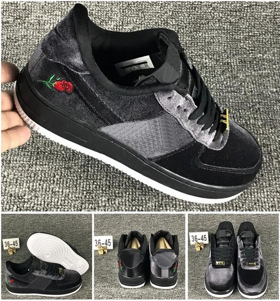 Hot selling BLACK velvet Rose embroidery Skateboarding sports shoes unisex skate classics sneaker men women perfect footwear size EUR36-45
Hot selling BLACK velvet Rose embroidery Skateboarding sports shoes unisex skate classics sneaker men women perfect footwear size EUR36-45