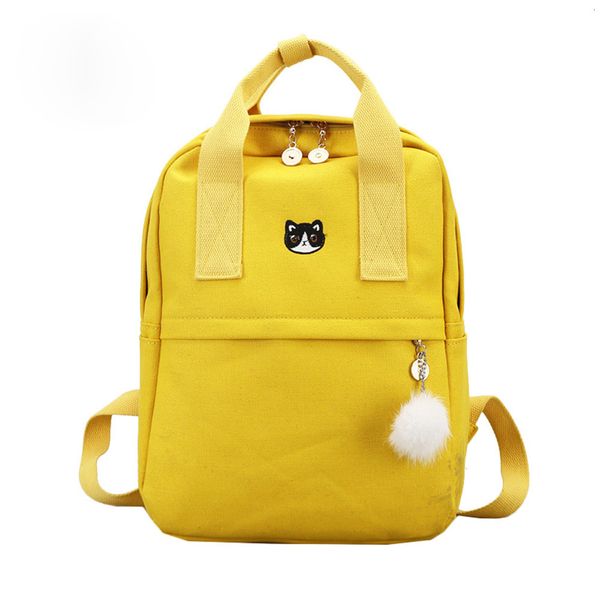 ttou japan and korea style harajuku cute embroidery cat crown canvas backpack lovely preppy style satchel school bag for girls 
ttou japan and korea style harajuku cute embroidery cat crown canvas backpack lovely preppy style satchel school bag for girls