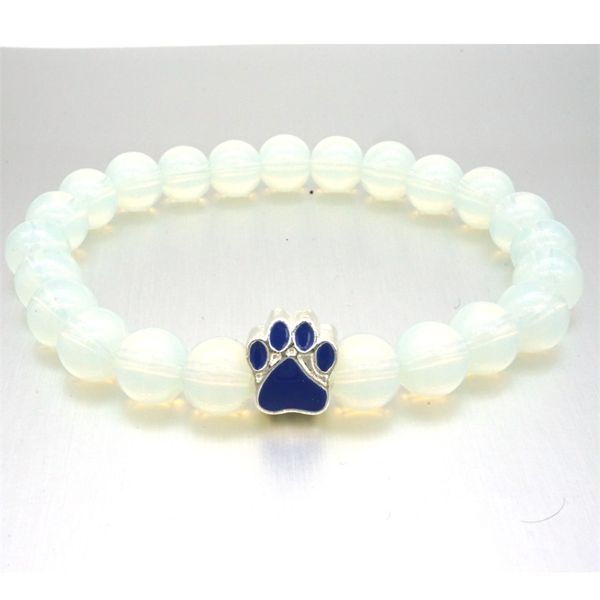 10 colors opal stone beads yoga bracelet dog hand print elastic rope bead bracelet fashion men women jewelry, Black
10 colors opal stone beads yoga bracelet dog hand print elastic rope bead bracelet fashion men women jewelry, Black
