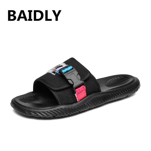 men slippers summer slides breathable hole lightweight man message shoes beach flats male men casual slipper big size 40-45, Black
men slippers summer slides breathable hole lightweight man message shoes beach flats male men casual slipper big size 40-45, Black