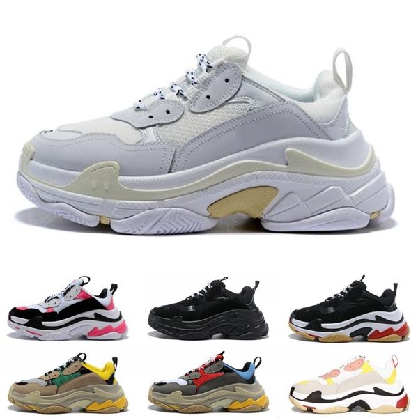 High quality designer Paris 17FW Triple s Sneakers for men women black red white green Casual Dad Shoes tennis luxury increasing shoe 36-45
High quality designer Paris 17FW Triple s Sneakers for men women black red white green Casual Dad Shoes tennis luxury increasing shoe 36-45