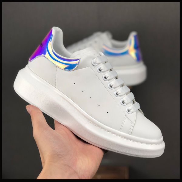 brand luxury designer mq shoes women men 3m reflective mcqueens fashion sneakers thick bottom white black red for sale 
brand luxury designer mq shoes women men 3m reflective mcqueens fashion sneakers thick bottom white black red for sale