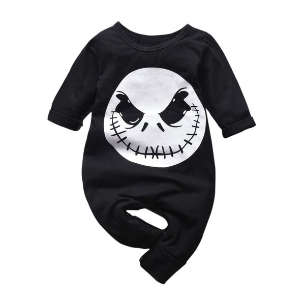 baby boy girl halloween clothing romper long sleeve cartoon gost black romper baby girl cosplay clothing romper, Blue
baby boy girl halloween clothing romper long sleeve cartoon gost black romper baby girl cosplay clothing romper, Blue