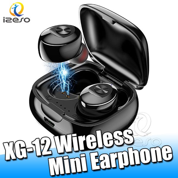 xg12 tws in ear earphones real stereo bluetooth 5.0 wireless mini earbuds sport headset for iphone samsung with charging case izeso
xg12 tws in ear earphones real stereo bluetooth 5.0 wireless mini earbuds sport headset for iphone samsung with charging case izeso