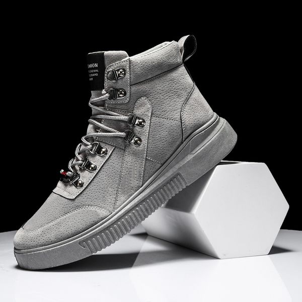 2019 new men's casual shoes fashion men shoes light leather rubber sneaker male breathable youth trend male sneaker hc-389, Black
2019 new men's casual shoes fashion men shoes light leather rubber sneaker male breathable youth trend male sneaker hc-389, Black