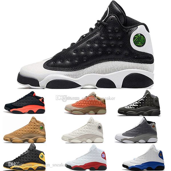 13 13s cap and gown atmosphere grey mens basketball shoes black cat flints bred men sport sneakers designer us 5.5-13, White;red
13 13s cap and gown atmosphere grey mens basketball shoes black cat flints bred men sport sneakers designer us 5.5-13, White;red