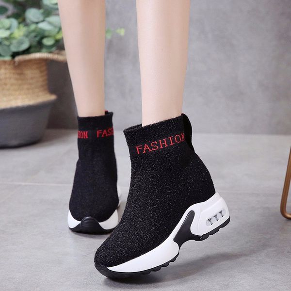 cootelili women boots platform fashion boots heels women casual shoes ankle woman sneakers 35-40, Black
cootelili women boots platform fashion boots heels women casual shoes ankle woman sneakers 35-40, Black