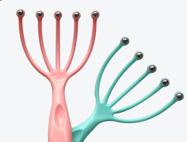 scalp neck spa stress relief release physician equipment five finger head relax claw ocs head care massager 
scalp neck spa stress relief release physician equipment five finger head relax claw ocs head care massager