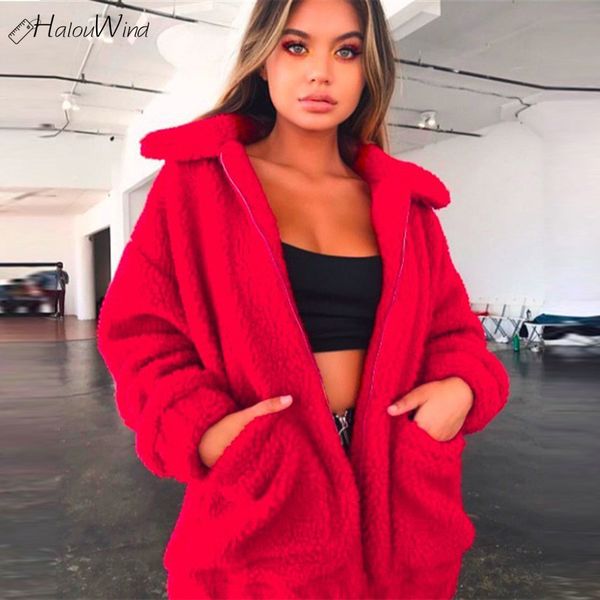 plus size 3xl winter plush coat women fashion outerwear teddy coat manteau femme fluffy female jacket zipper plush overcoat red, Black
plus size 3xl winter plush coat women fashion outerwear teddy coat manteau femme fluffy female jacket zipper plush overcoat red, Black