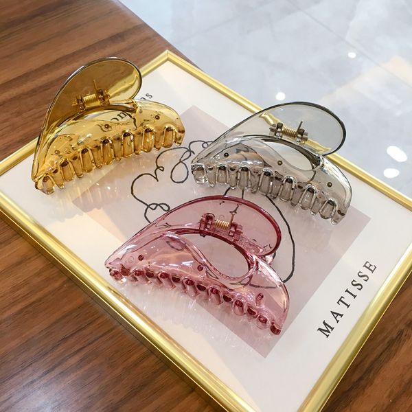 gilrs scrunchies shower heart clamps candy color resin transparent hair clips for women hollow love fashion head claws jewelry accessories, Slivery;golden
gilrs scrunchies shower heart clamps candy color resin transparent hair clips for women hollow love fashion head claws jewelry accessories, Slivery;golden