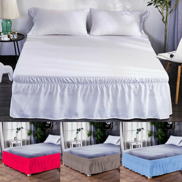 new american bed skirt elastic band bed apron classic fashion skirt double brushed pleated tailored dust ruffle 4 sizes
new american bed skirt elastic band bed apron classic fashion skirt double brushed pleated tailored dust ruffle 4 sizes