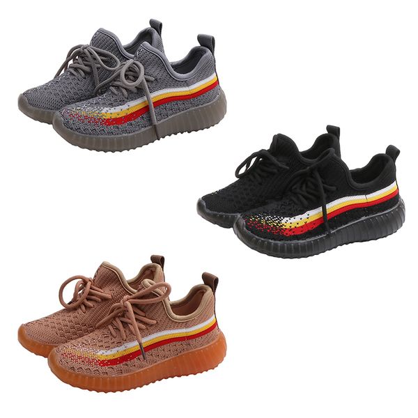 3colors infant clay toddler kids running shoes kanye west static glow in the dark chaussure de sport pour enfant boys girls casual trainers, Black 
3colors infant clay toddler kids running shoes kanye west static glow in the dark chaussure de sport pour enfant boys girls casual trainers, Black